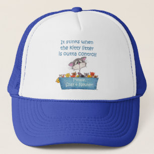 Casquette Kitty Litter pue