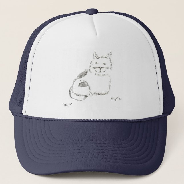 Casquette Kitty Sketch (Devant)