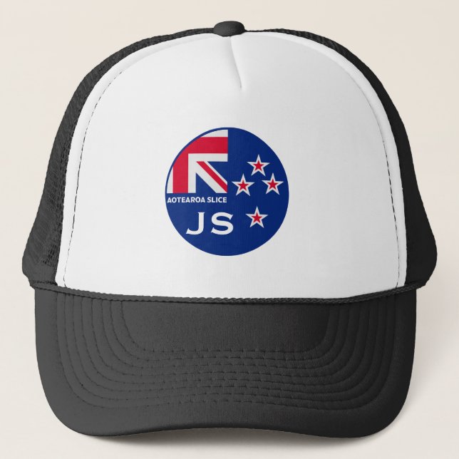 Casquette Kiwi néo-zélandais jouant au golf modifiable (Devant)