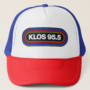 Casquette Klos fm station de radio rock classique vintage