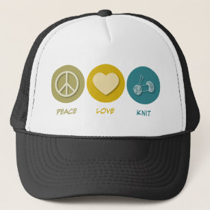 Casquette Knit d'amour de paix