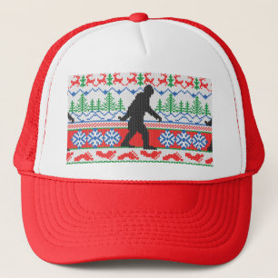 Casquette Knit laid allé de fête de chandail de Noël de