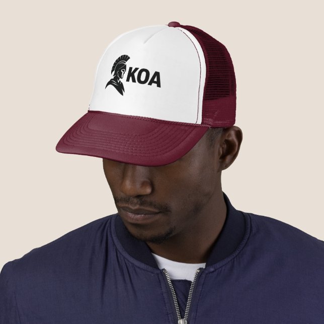 Casquette KOA Warrior Trucker Hat (En situation)