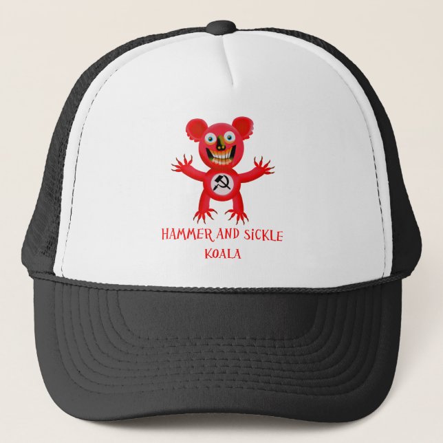 CASQUETTE KOALA DE MARTEAU ET DE FAUCILLE (Devant)