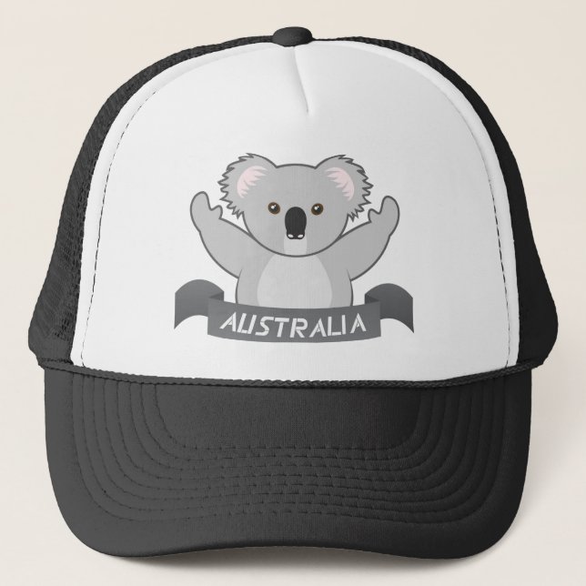 Casquette Koala Soutien Australie Faune Australie Fort (Devant)