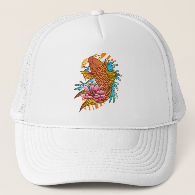 Casquette Koi Pond Dreams (Devant)