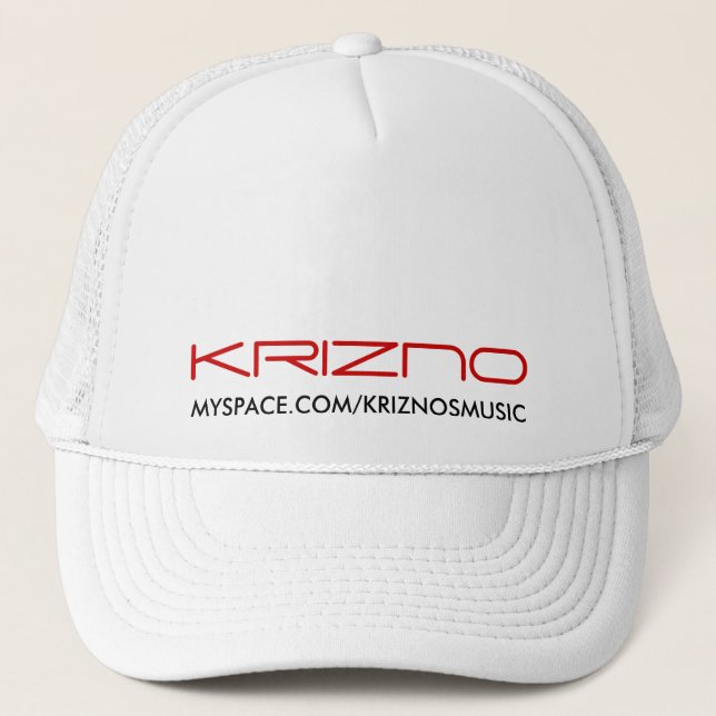 CASQUETTE KRIZNO, MYSPACE.COM/KRIZNOSMUSIC (Devant)