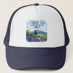 Casquette Kula Maui Haleakala Hawaii Lavender Retro