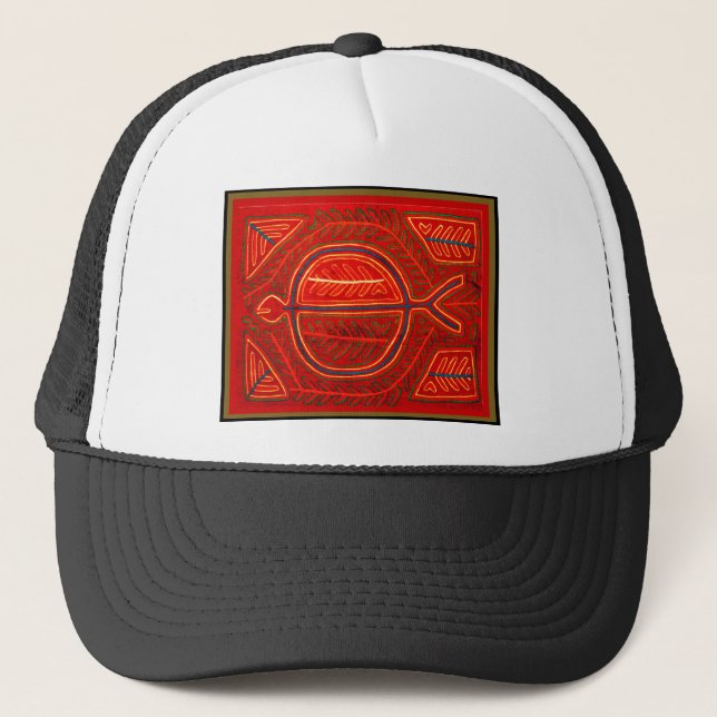 Casquette Kuna Mola Stingray (Devant)