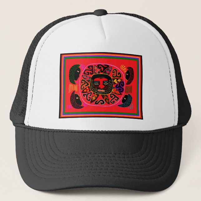 Casquette Kuna Tribal Del Sol (Devant)
