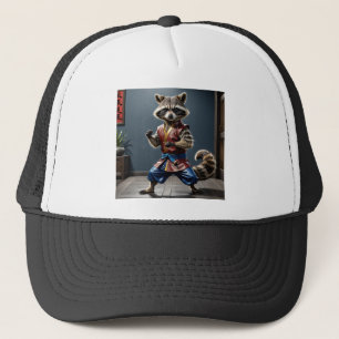 Casquette Kung fu Raccoon