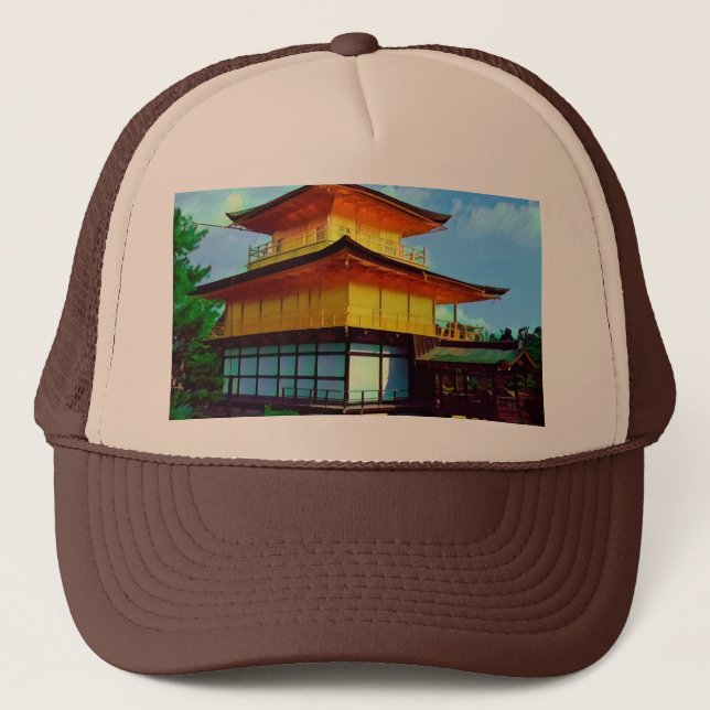 Casquette Kyoto - KINKAU - Pavillon d'or (Devant)