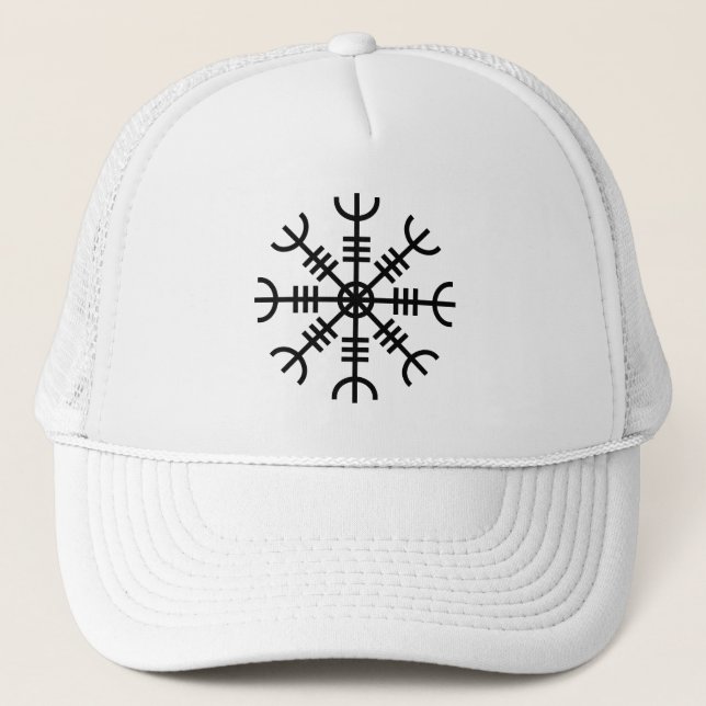 Casquette La barre d'Awe - Aegishjalmur (noir) (Devant)