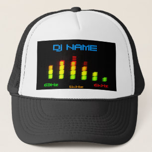 Casquette La barre personnelle EQ d'égaliseur du DJ -