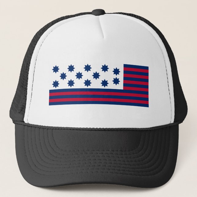 Casquette La bataille américaine du drapeau de tribunal de (Devant)