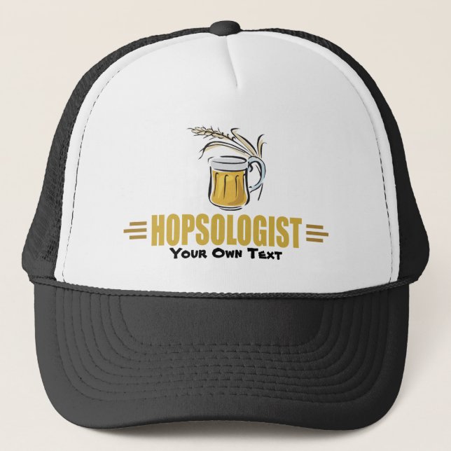Casquette La bière drôle (Devant)