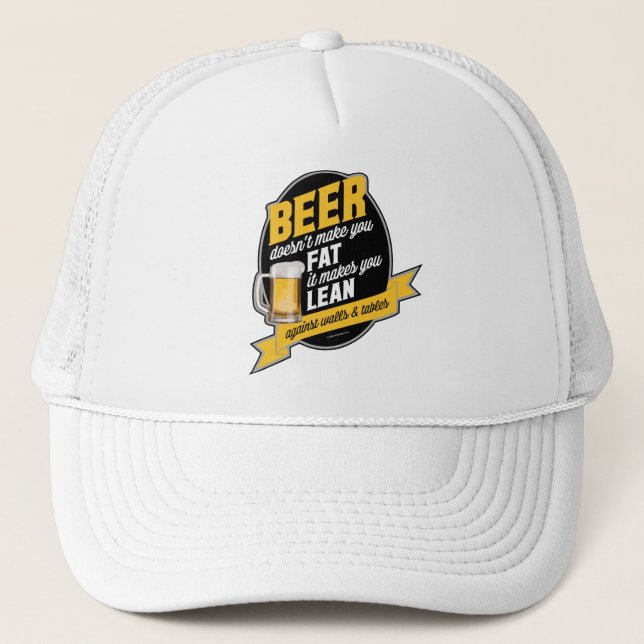 Casquette La Bière Vous Rend Lean (Devant)