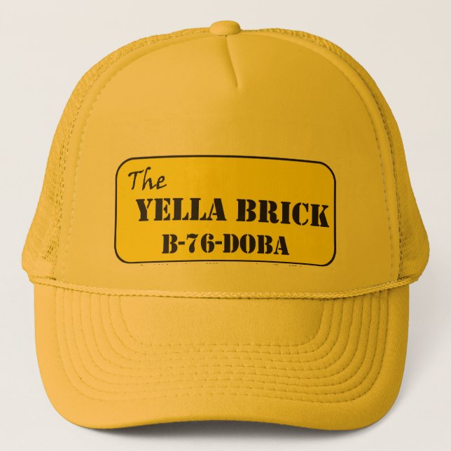 Casquette La BRIQUE B-76 Doba de YELLA (Devant)