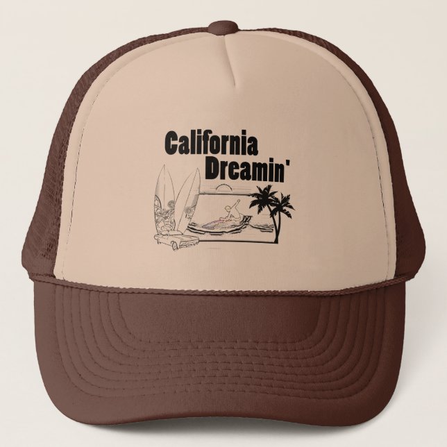 Casquette La Californie Dreamin (Devant)