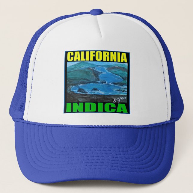 CASQUETTE LA CALIFORNIE INDICA (Devant)
