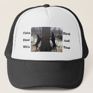 Casquette La chasse à ragondin avec le noir et bronze la