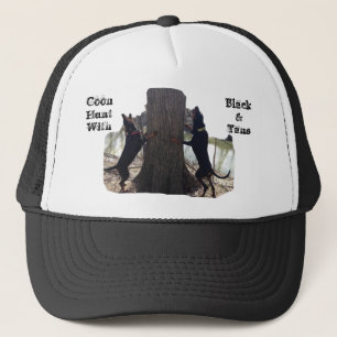 Casquette La chasse à ragondin avec le noir et bronze le