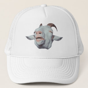 Casquette La chèvre heureuse est fanée