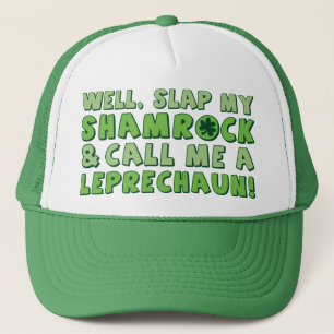 Casquette La claque bonne mon shamrock et m'appellent un