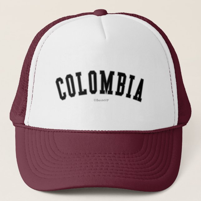 Casquette La Colombie (Devant)