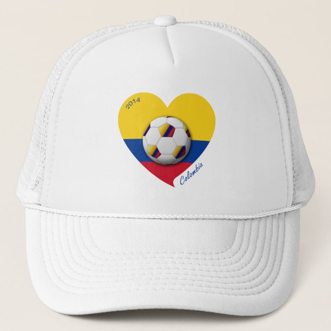 Casquette La Colombie Football 2014 Ballons National et (Devant)