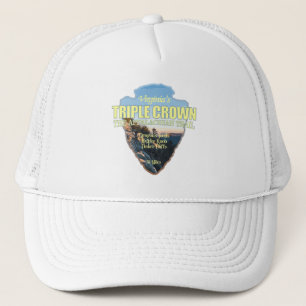 Casquette La couronne triple de Virginie (pointe de flèche)