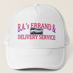 Casquette La course et le service de distribution du BA
