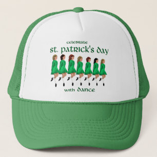 Casquette La danse à claquettes irlandaise célèbre la Saint-