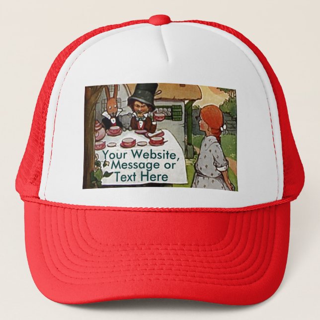 Casquette La Fête du thé fou (Devant)