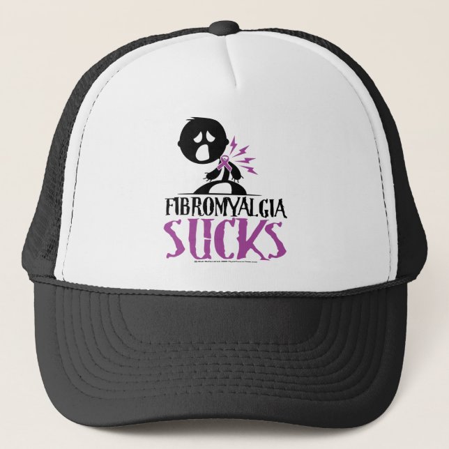 Casquette La fibromyalgie suce (Devant)