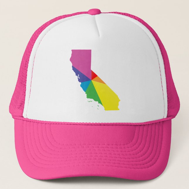 Casquette la fierté de la californie. (Devant)