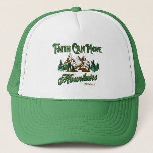 Casquette La foi peut déplacer les montagnes