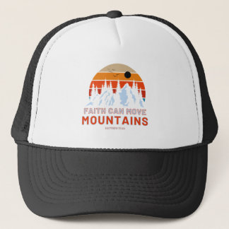 Casquette La foi peut déplacer les montagnes Bible