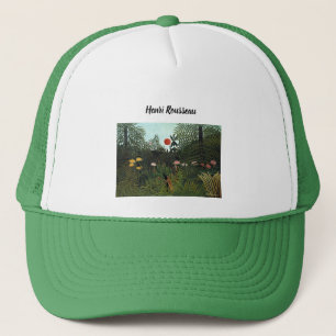 Casquette La Forêt Vierge d'Henri Rousseau au coucher du sol