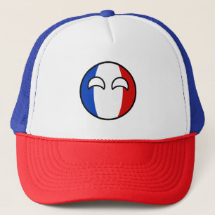 Casquette La France Geeky tendante drôle Countryball