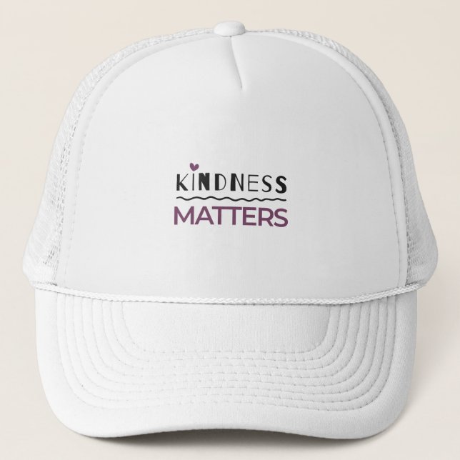 Casquette La gentillesse compte (Devant)