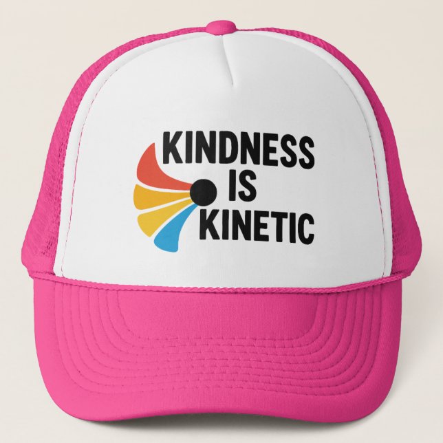 Casquette La gentillesse est cinétique  (Devant)
