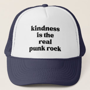 Casquette La gentillesse est le vrai punk rock