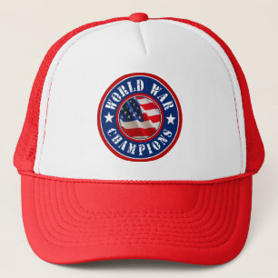 Casquette La guerre mondiale de drapeau des Etats-Unis