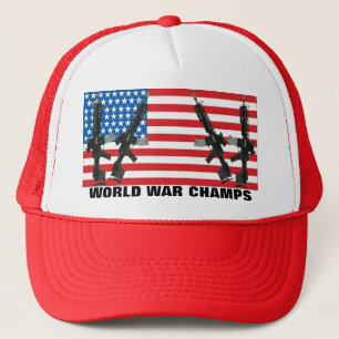 Casquette La guerre mondiale incontestée soutient le