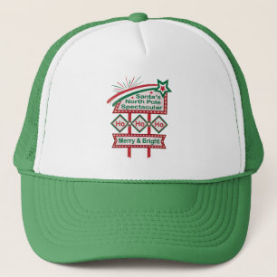 Casquette La guirlande rétro du Père Noël – Ho Ho Ho Joyeux 