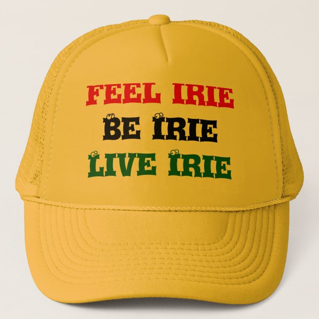 Casquette La Jamaïque se sent irie (Devant)