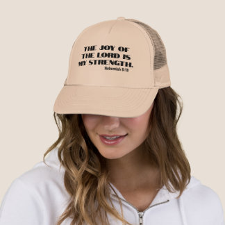 Casquette La joie du Seigneur est mon verset biblique de for