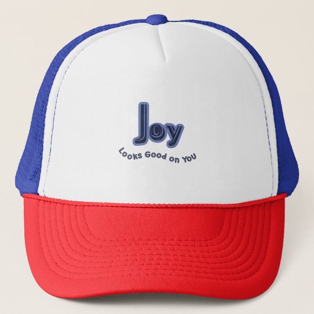 Casquette La joie vous va bien (Devant)