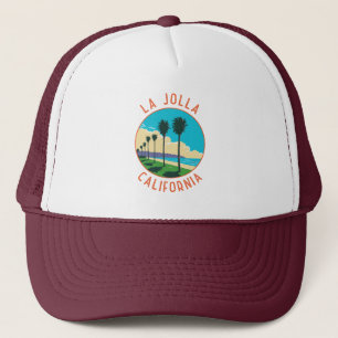Casquette La Jolla California Travel Art Vintage